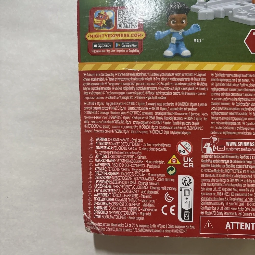 Mighty Express Mini Figures 3pk with Train Track Piece Netflix New - Picture 3 of 4